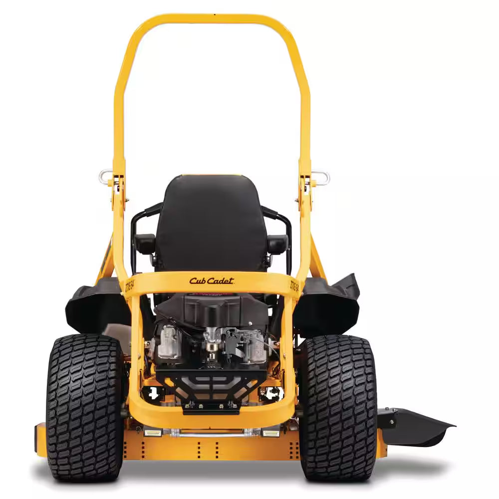 60-Inch Zero Turn Riding Lawn Mower with 24 HP V-Twin Engine, Fabricated Deck & Front Suspension