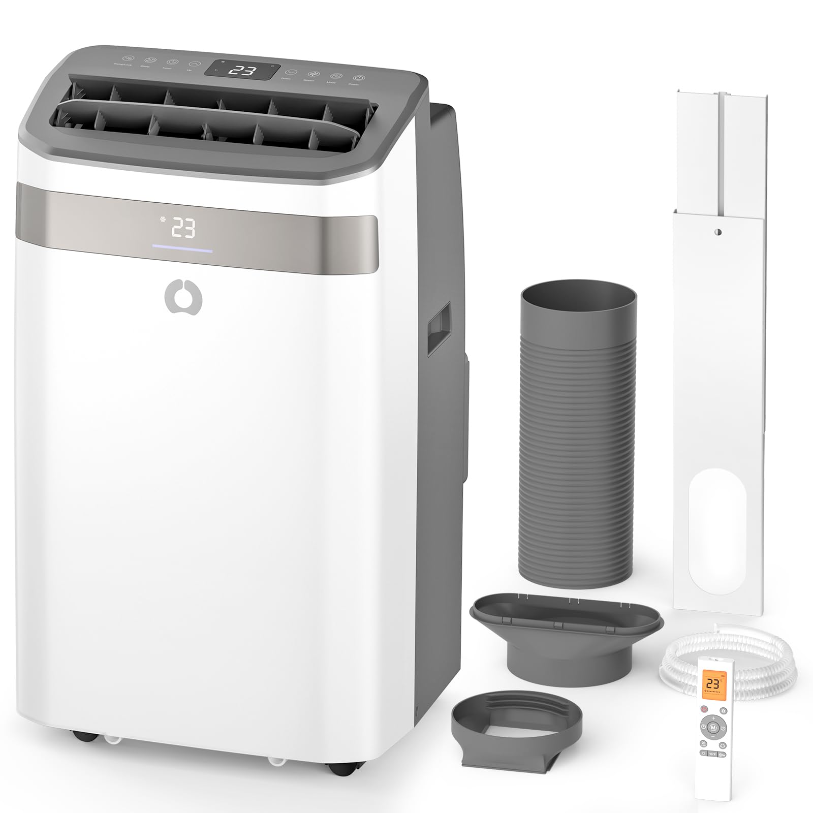 AirOrig Portable Air Conditioner, 9000 BTU Air Conditioning Unit with Cooling, Fan, Dehumidifier & Sleep Mode, Air Conditioners with Window Kit and 24H Timer for Home Bedroom Office