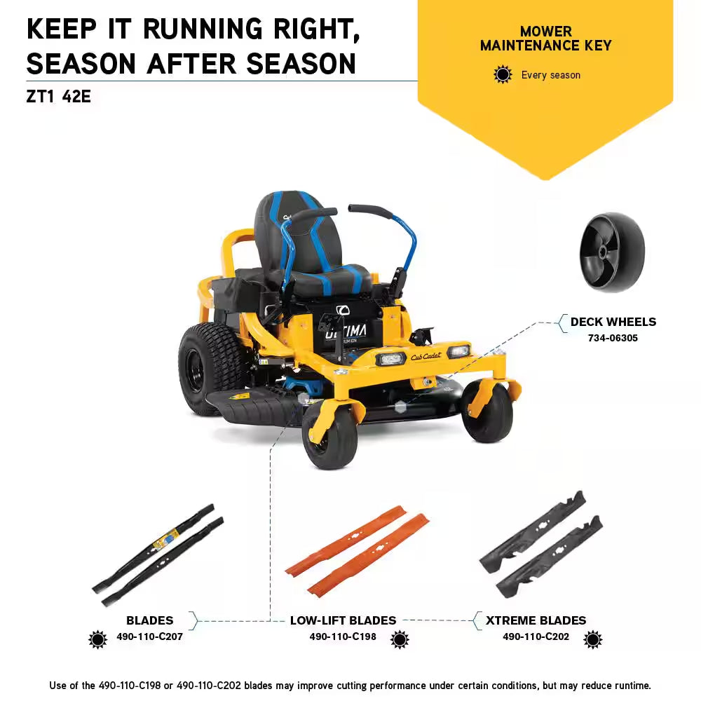 42-Inch Battery Powered Zero Turn Riding Lawn Mower with 56V MAX Lithium-Ion Electric Drive