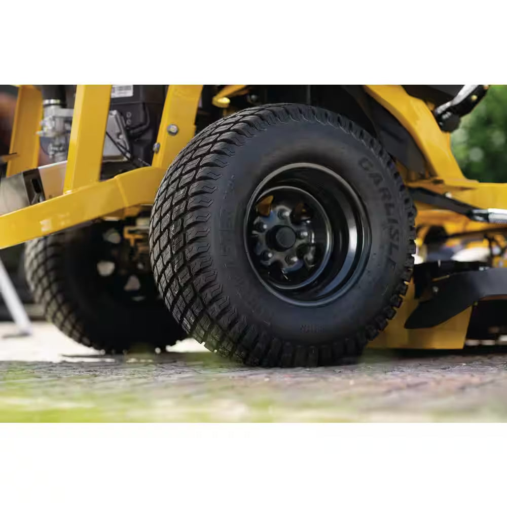 60-Inch Zero Turn Riding Lawn Mower with 24 HP V-Twin Engine, Fabricated Deck & Front Suspension