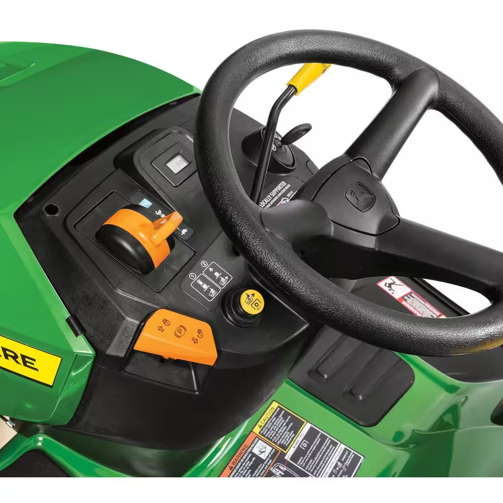 42-Inch Gas Riding Lawn Mower with 22 HP V-Twin Engine & Hydrostatic Transmission