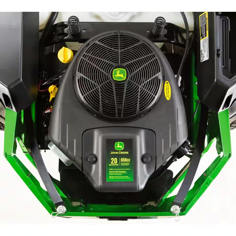 42-Inch Zero Turn Riding Lawn Mower with 20 HP V-Twin Engine & Dual Hydrostatic Drive