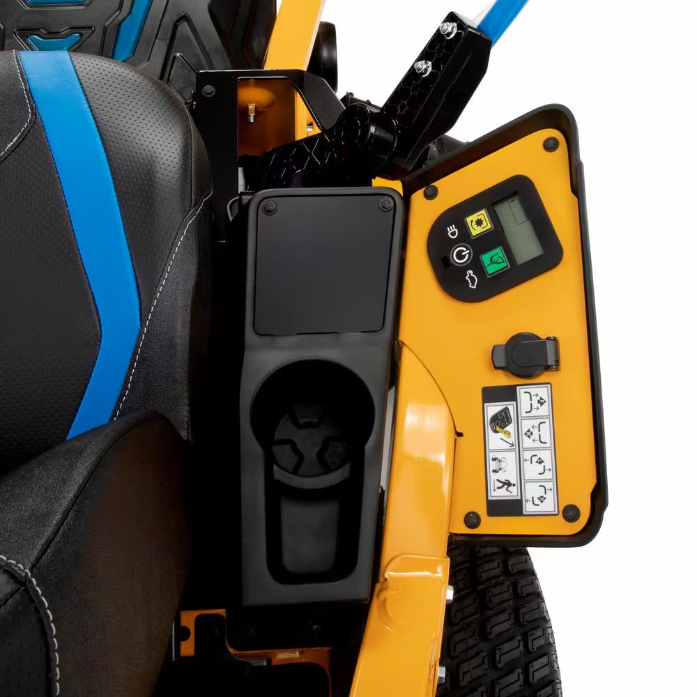 42-Inch Battery Powered Zero Turn Riding Lawn Mower with 56V MAX Lithium-Ion Electric Drive