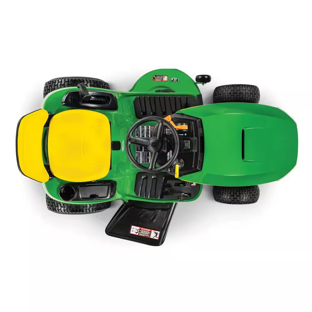 42-Inch Gas Riding Lawn Mower with 22 HP V-Twin Engine & Hydrostatic Transmission