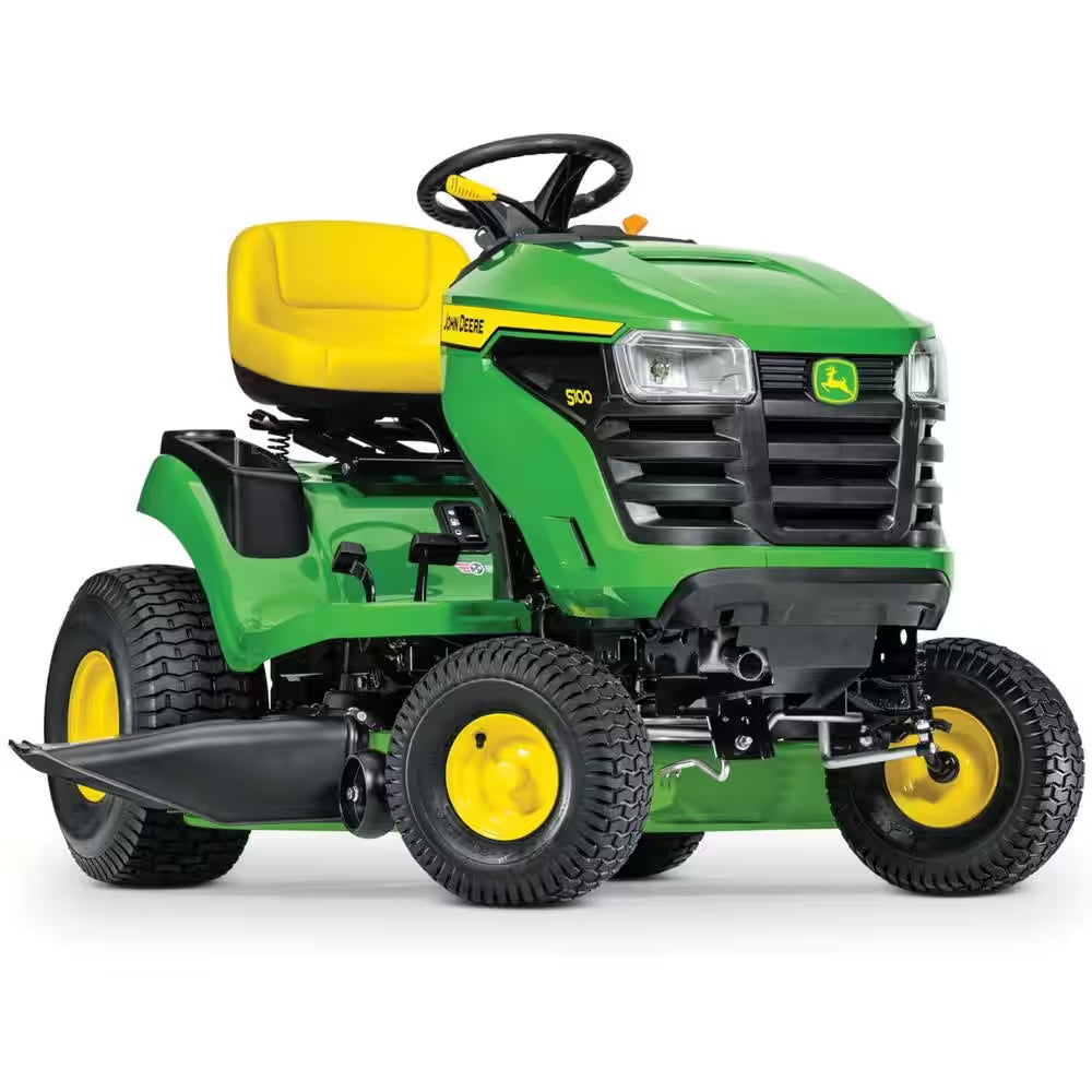42-Inch Gas Riding Lawn Mower with 22 HP V-Twin Engine & Hydrostatic Transmission