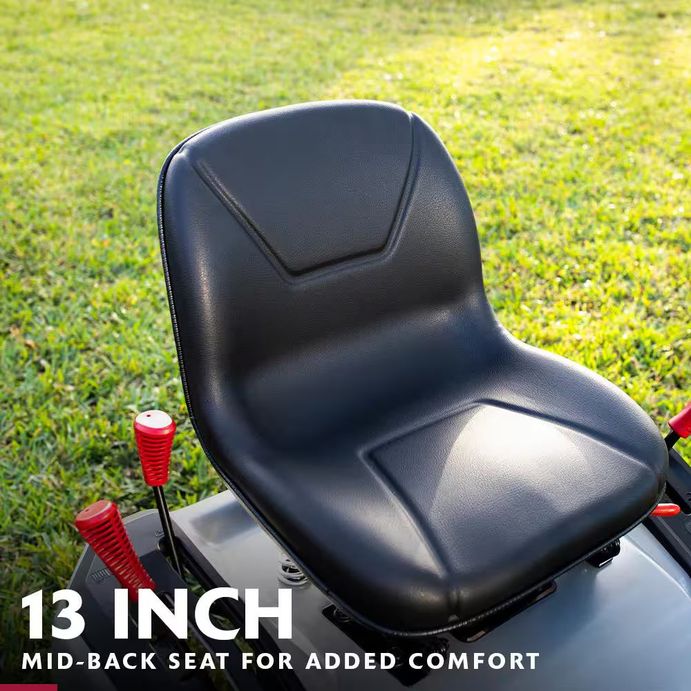 42-Inch Gas Riding Lawn Tractor with 19 HP Engine & Automatic Transmission